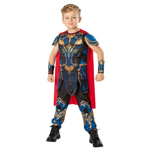 Marvel Avengers Thor - Vestito carnevale per bambini, 7-8 anni