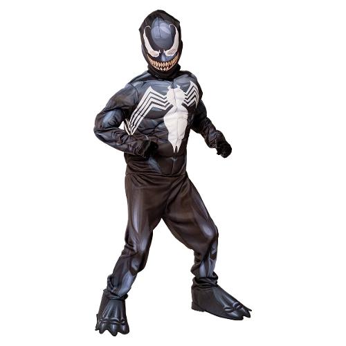 Rubie'S Spain Costume carnevale MARVEL Venom De Luxe taglia 5-7 anni 702761 M