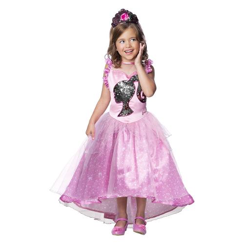 Barbie Unicorno - Vestito carnevale per bambini, 7-8 anni