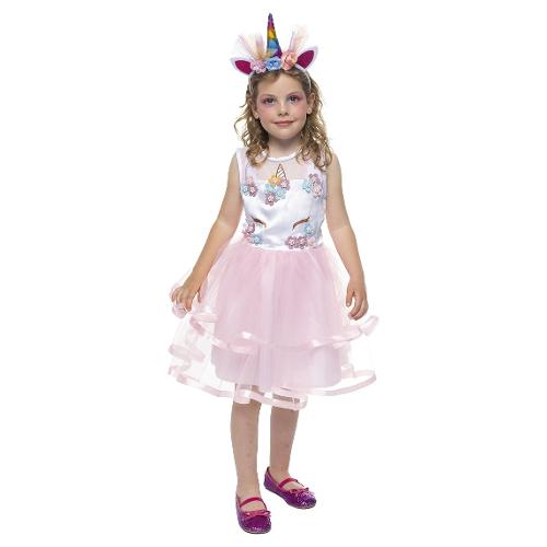 Costume carnevale Principessa Unicorno taglia 5-7 anni S8032 M