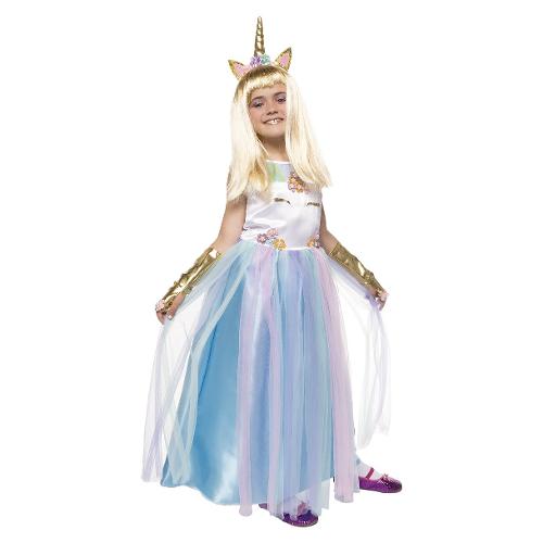 Costume carnevale Regina Unicorno taglia 8-10 anni S8036 L