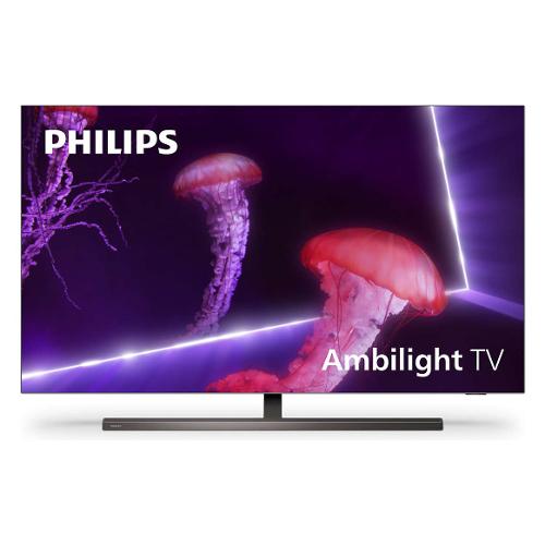 Philips Tv 48" ( OLED ) Android TV AMBILIGHT Smart Tv Uhd Oled Metallo cromato scuro 48OLED857 12