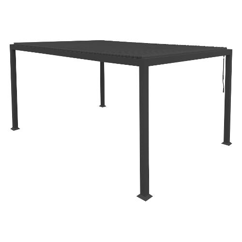 Amicasa Pergola alluminio CAPRI Antracite (4x3mt) LY G 012