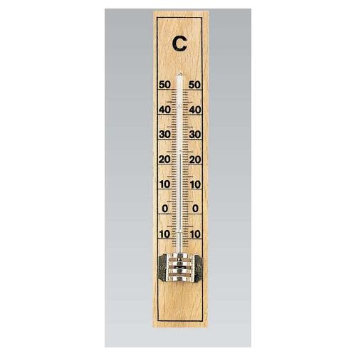 Rondi Renato Termometro ambiente (3,8x20cm) per interno Bianco e Mogano 05 ZLM 015 SEA