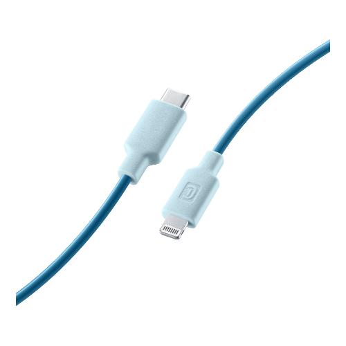 Cellular Line Cavo Lightning STYLECOLOR Certificato Apple Mfi Blu 1m USBDATAC2LMFISMARB