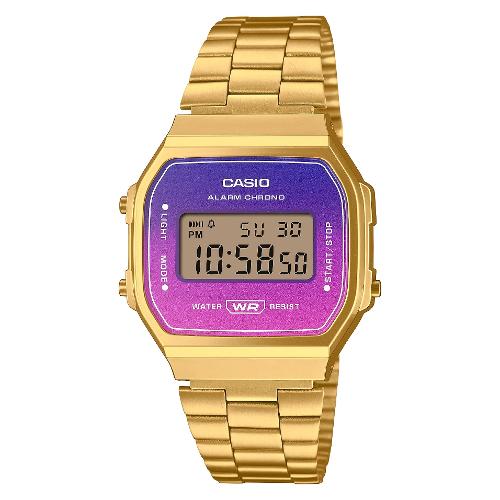 Casio Orologio VINTAGE Iconic Purple e Pink A168WERG 2AEF