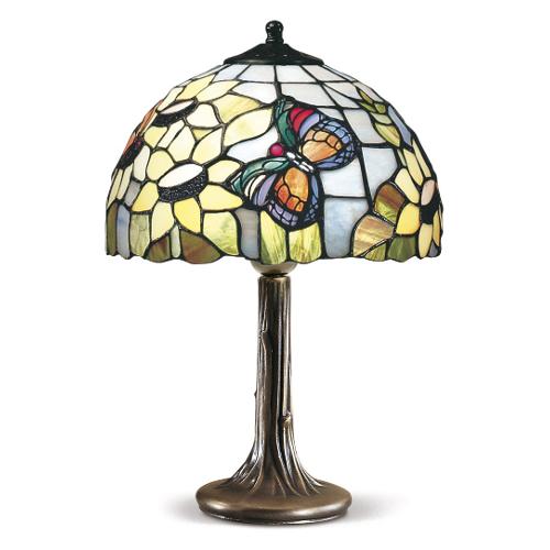 Perenz Lampada tavolo TIFFANY Sunflower (26cm) B302+T534 U 1 luce - E27 - Max 60W