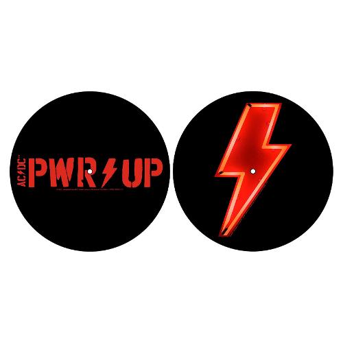 Rock Off Panno giradischi SLIPMAT Ac Dc Power Up SM059
