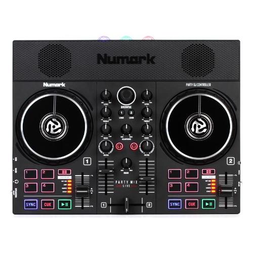 Numark Controller disc jockey PARTY MIX Live Black