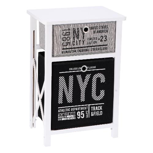 Star NY Cassettiera 2 Cassetti (40cm)