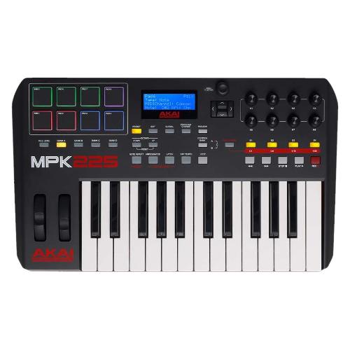 Akai Tastiera controller MPK 225 Black e Red 1070005538