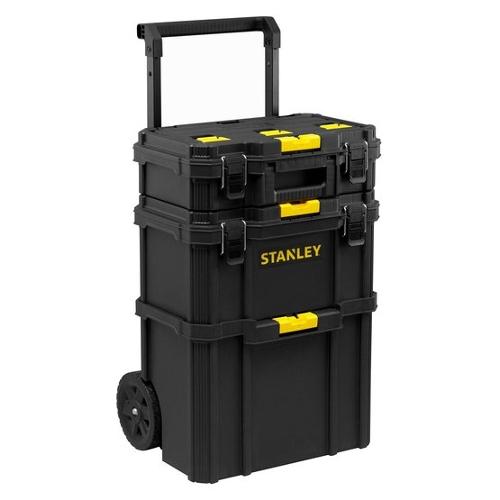 Stanley Carrello porta attrezzi Modular Rolling Tool Box Nero (55x40x74 cm) STST833191