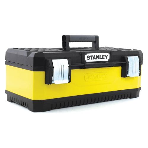 Cassetta per attrezzi ESSENTIAL Con Organizer Nero e Giallo 41 x 20 x 21 cm  STST75785 1