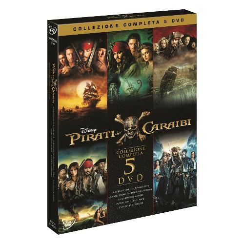 Walt Disney DVD Pirati Dei Caraibi La Saga Completa (5 Dvd) - Rob Marshall, Joachim Ronning, Espen Sandberg, Gore Verbinski 869766EVDO