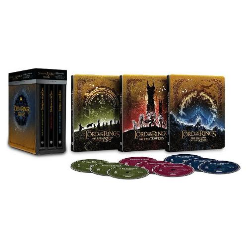 Warner Entertainment Blu Ray Signore Degli Anelli La Trilogia Steelbook (9 4K Uhd) - Peter Jackson