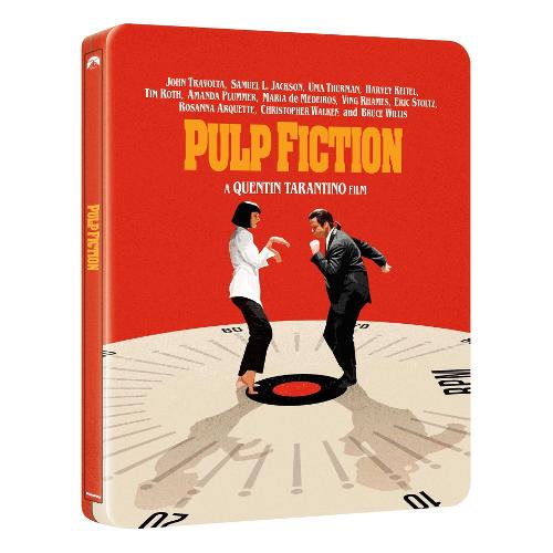 Plaion Blu Ray Pulp Fiction (Steelbook) (4K Ultra Hd+Blu Ray) - Quentin Tarantino 1111560