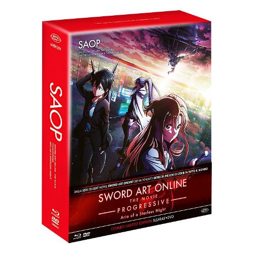 Dynit Blu Ray Sword Art Online Progressive: Aria Of A Starless Night (Limited Edition Box Set) (Blu-Ray+Dvd) - Ayako Kono DIB50327