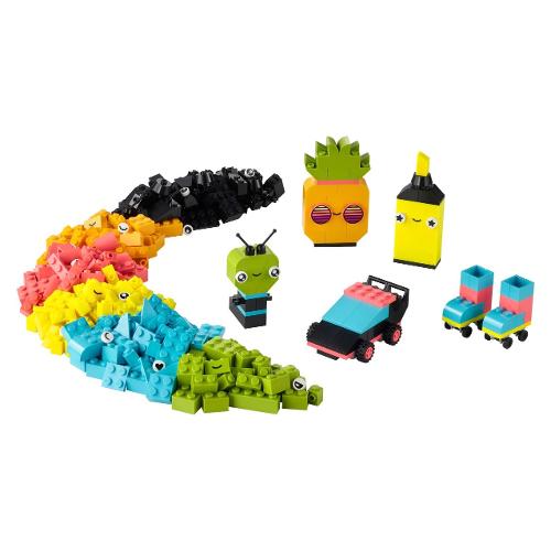LEGO Divertimento Creativo Neon ( 333 pz ) CLASSIC 5a+ 11027