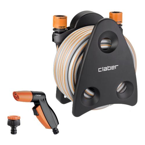 Claber Avvolgitubo manuale con tubo GARDENLIFE Garden Miniset Utility 10 mt (9-13 mm) 9028