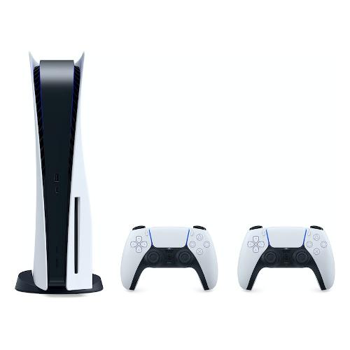 Sony Interactive Console videogioco PLAYSTATION 5 Bundle 2 Controller Wireless Dualsense White 1000036478