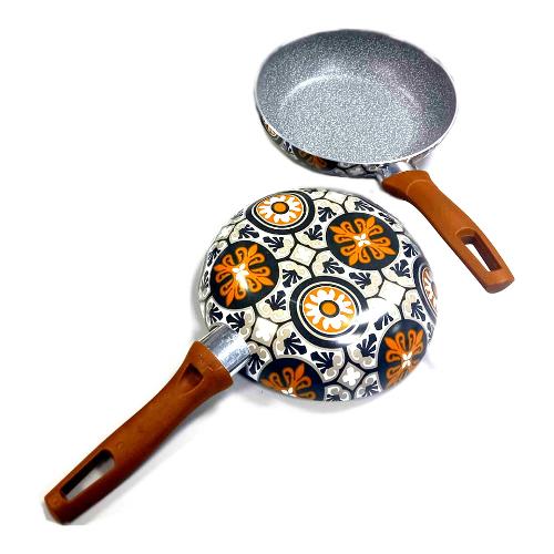 Valsecchi Padella Antiaderente (20cm) SORRENTO Marrone e Grigio
