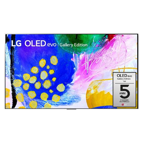 Lg Tv 83" SERIE G2 Oled Evo Gallery Edition Dark satin silver OLED83G26LA API