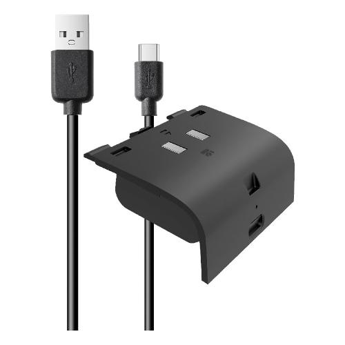 Xtreme Batteria videogioco per Microsoft XBOX SERIES Battery Pack con cavo Black 66006