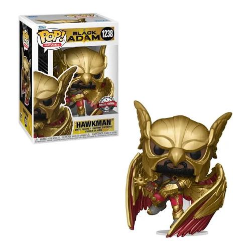 Funko POP MOVIES Dc Black Adam Hawkman Flying Special Edition 1238 64959