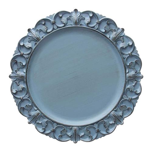Andrea Fontebasso Sottopiatto Plastica (35cm) Lirico SERVING Azzurro SV9223A5797