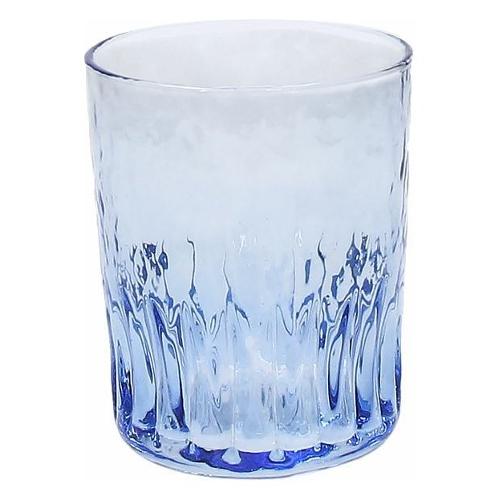 Set bicchieri Acqua 6pz SERENA Blu 8 x 10 cm 320ml S8557320BLU