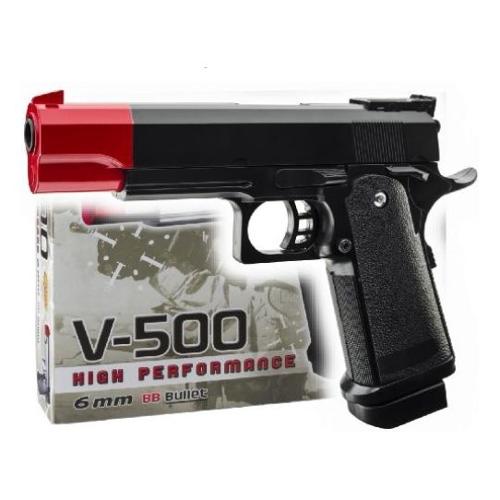 Villa Giocattoli Pistola giocattolo V 500 16 Colpi 6 mm (24cm) AIR SOFT 500