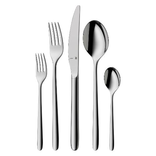 Wmf Set posate tavola 66 pz Inox FLAME Cromo lucido 12 6100 6341