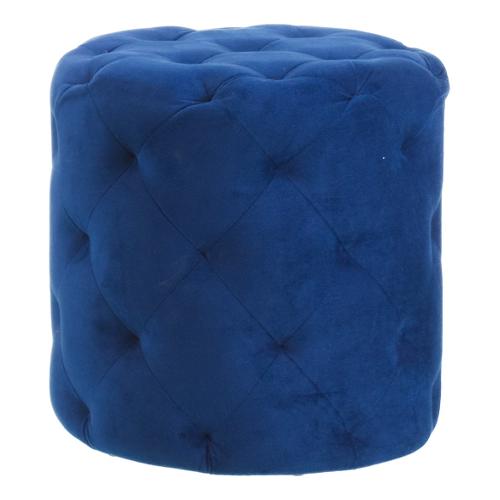 Amicasa VELLUTO Pouf Blu
