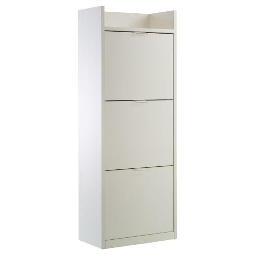 Scarpiera Metallo Nobilitato Bianco 95x39x61