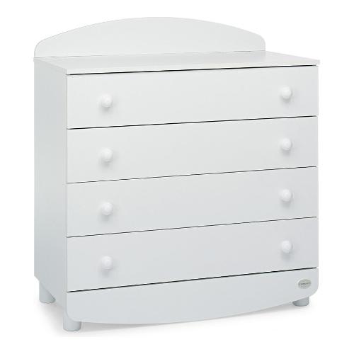 Foppapedretti Comò infanzia PATTY 4 Cassetti Bianco Mobile KIT