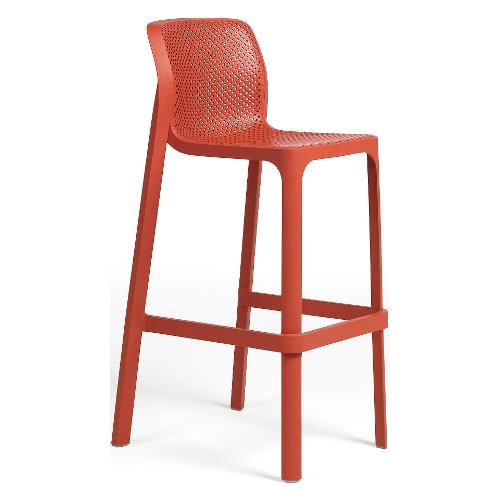 Nardi Sgabello polipropilene NET Stool Corallo 40355 75 000