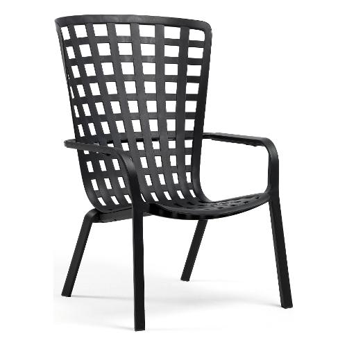 Nardi Poltrona polipropilene FOLIO Antracite 40300 02 000 04