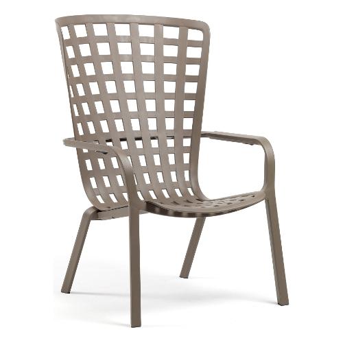 Nardi Poltrona polipropilene FOLIO Tortora 40300 10 000 04