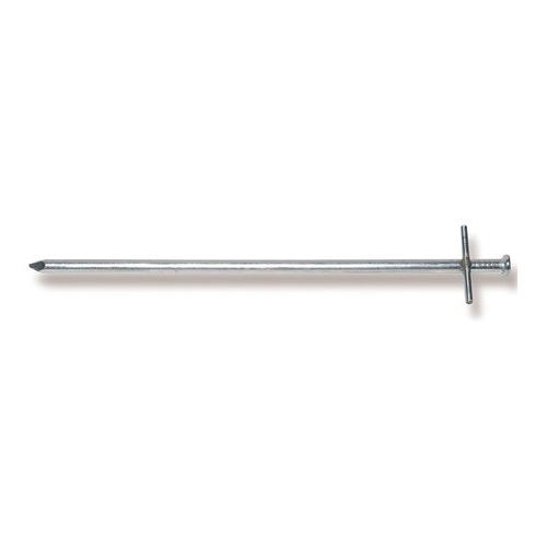 Brunner Set picchetti tenda Stick Chiodo Terreni Duri Zincato 0302017C (20x0,6 cm) 4 pz