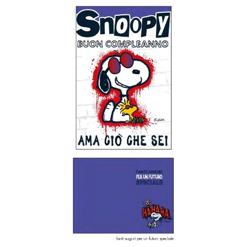 Marpimar Biglietto auguri Compleanno PEANUTS (11,8x16,8 cm) PEB20