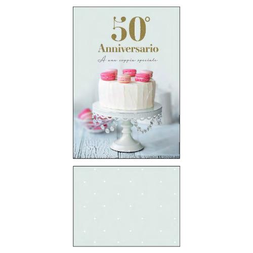 Biglietto auguri Anniversario matrimonio LOVE 11,8 x 16,8 cm LOC80