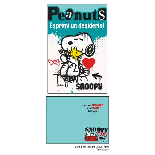 Marpimar Biglietto auguri Generico PEANUTS (11,8x16,8 cm) PEB21