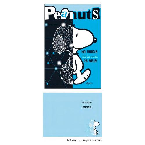 Marpimar Biglietto auguri Generico PEANUTS (11,8x16,8 cm) PEB23