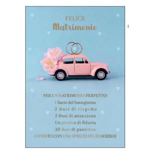 Marpimar Biglietto auguri Matrimonio LOVE (11,8x16,8 cm) LOC74