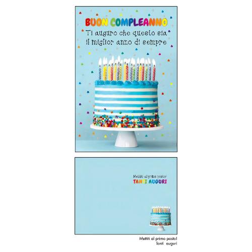 Opb02 - One Piece - Biglietto Auguri (Compleanno) - 11.8x16.8