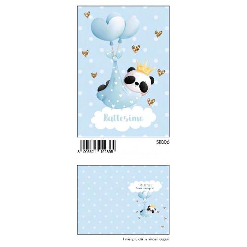 Marpimar Biglietto auguri Battesimo SPRING (11,8x16,8 cm) SRB06