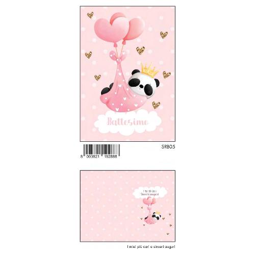 Marpimar Biglietto auguri Battesimo SPRING (11,8x16,8 cm) SRB05