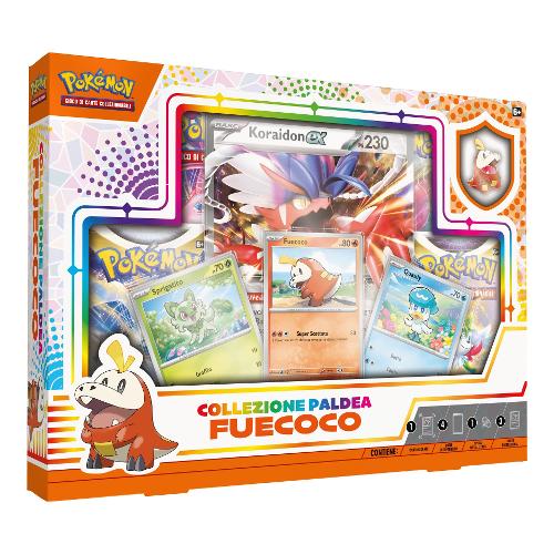 Carte gioco POKEMON Tin Collezione Partner di Paldea Assortito