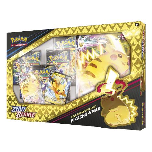Gamevision Carte gioco collezione Pikachu-VMAX dell'espansione Zenit Regale POKÉMON PK60278ISINGPZ
