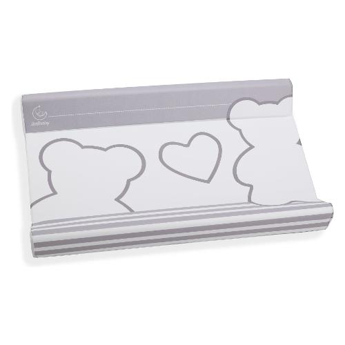 Italbaby Materassino fasciatoio morbido con tasca (81x49x10cm) Matisse grey 050 6010 08